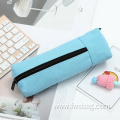 New Style Large Capacity Pencil Pouch Canvas Long Pencil Bag for Stationery Children